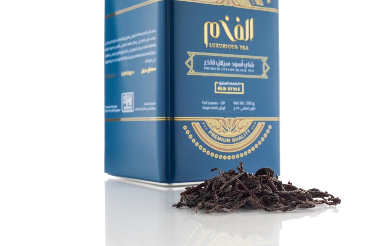 Order Luxurious tea, antique flavor, metal box, 250 grams Now! | Jomla.ae