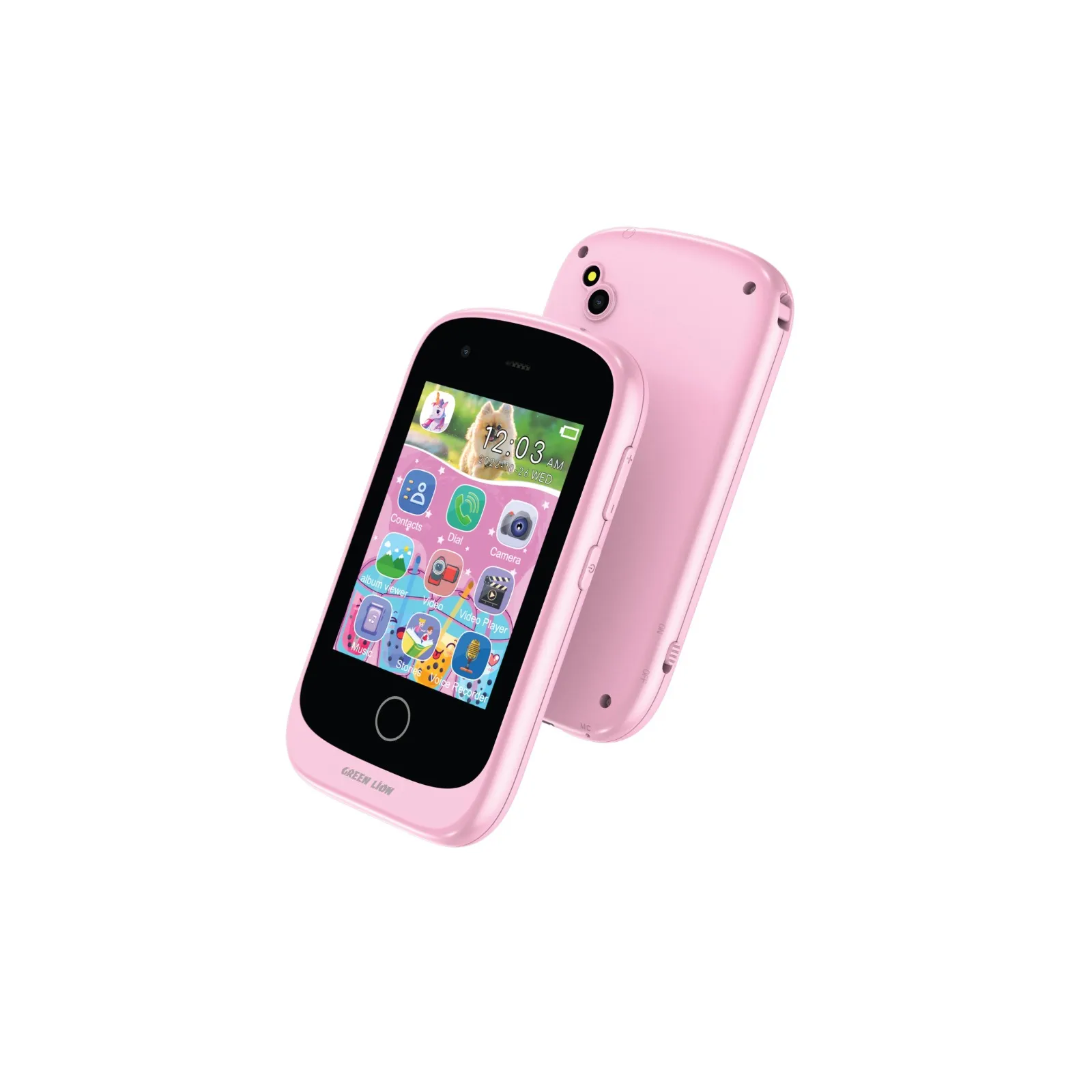 Order Green Lion Kids Smartphone Small Phone Big Fun - Pink Now! | Jomla.ae